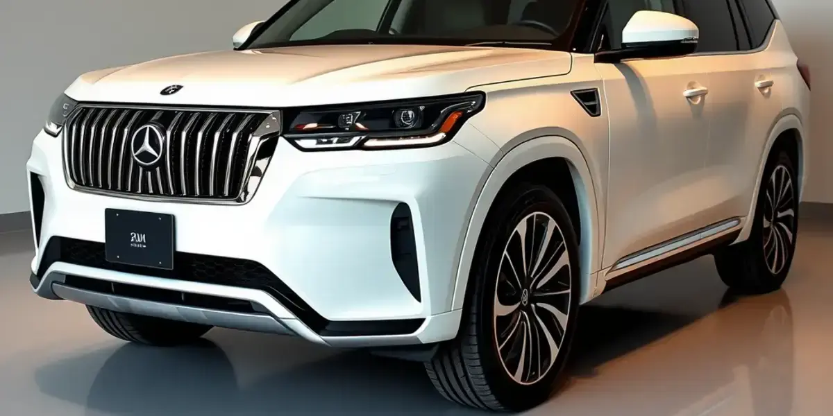 キャビアホワイトSUV